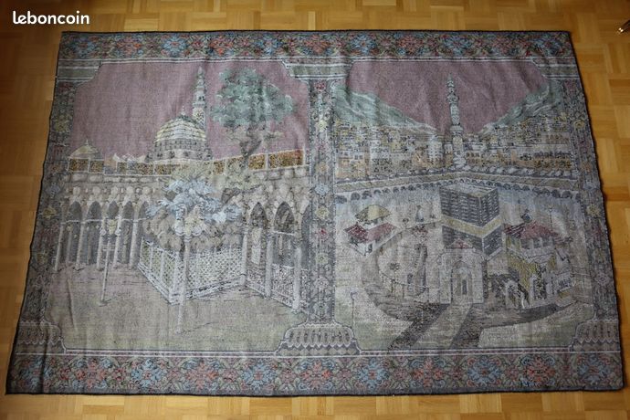 tapisserie scène de marché arabe - tenture murale