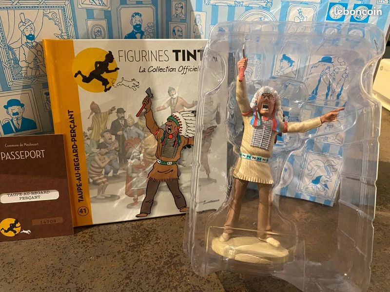 FIGURINE COLLECTION TINTIN N°38/ Siclone Au Pinceau EUR 38,00 - FR