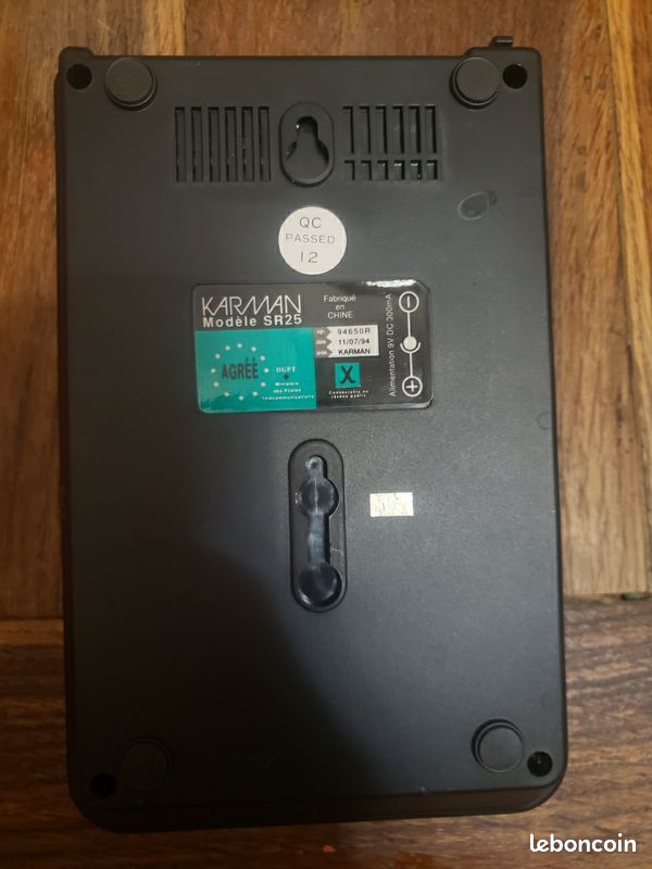 Ancien répondeur enregistreur microcassette karman sr-25 - Photo, audio & vidéo