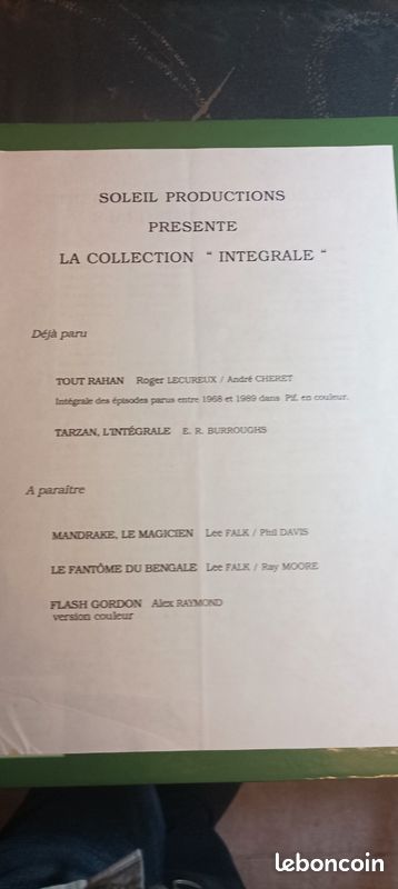 Bd tarzan l'intégrale n° (image 7)