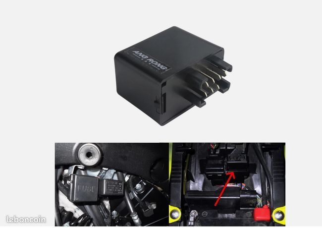 Relais Clignotant LED 7 Broches De Suzuki GSXR Bandit GSF SV TL GSX 12V
