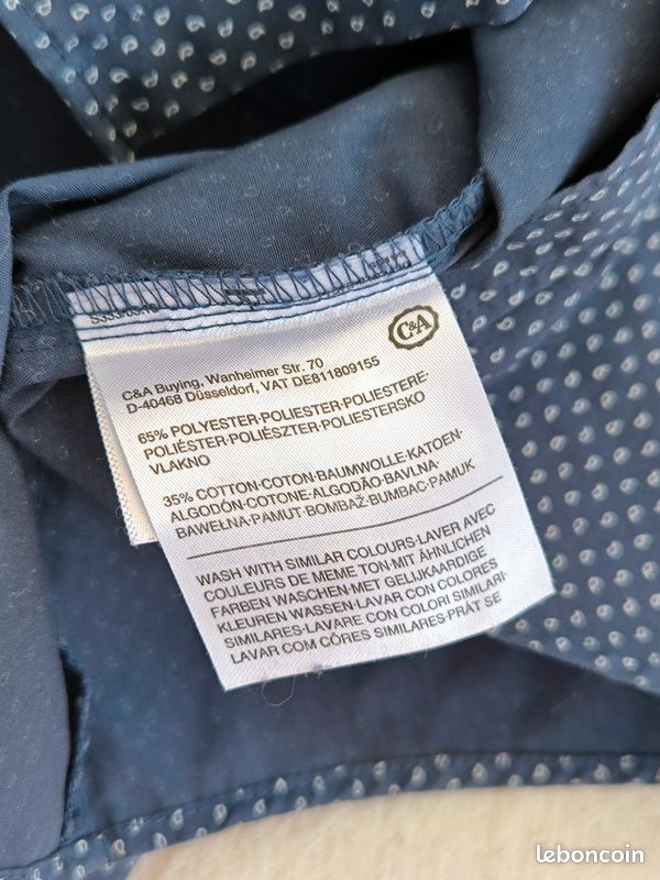 Chemise homme C&A S (image 7)