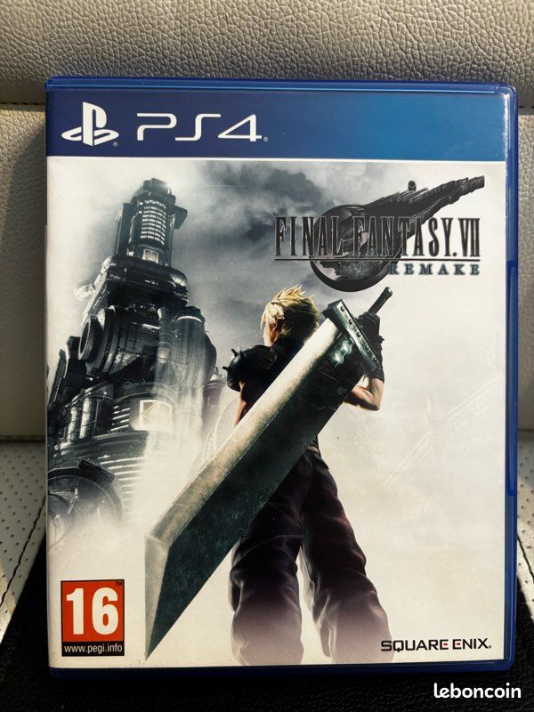 Jeu Final fantasy VII remake PlayStation 4 - Jeux vidéo Jeu Final fantasy VII remake PlayStation 4 - Jeux vidéo