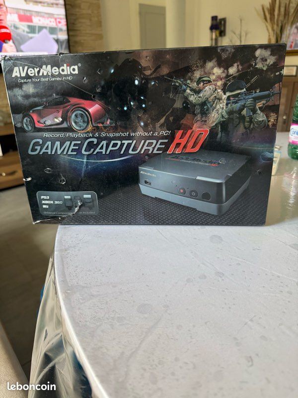Boîtier d’acquisition AVerMedia Game Capture HD-ps3-xbox 360-wii (image 1)
