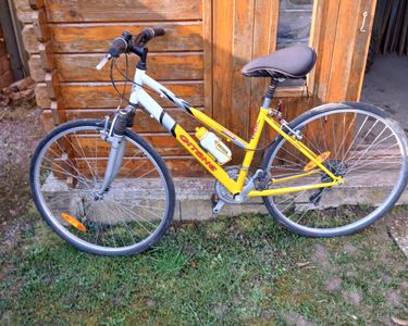 Veste Cyclisme Vintage Gitane Années 90 - Taille L - Jaune Motif Crazy - Italie