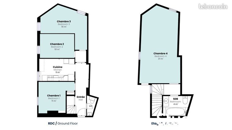 Appartement a louer paris-2e-arrondissement - 1 pièce(s) - 84 m2 - Surfyn