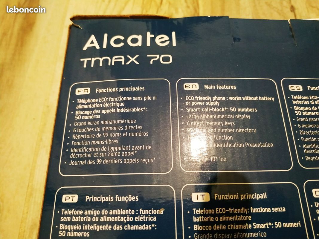 Telephone Alcatel tmax70 - Téléphones & Objets connectés