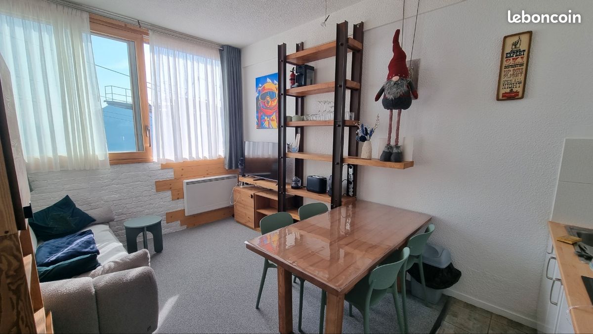 Studio cabine 29m² pour 4 pers. La Plagne Aime 2000 - aux pieds des pistes dans le Paquebot des Neiges (image 1)