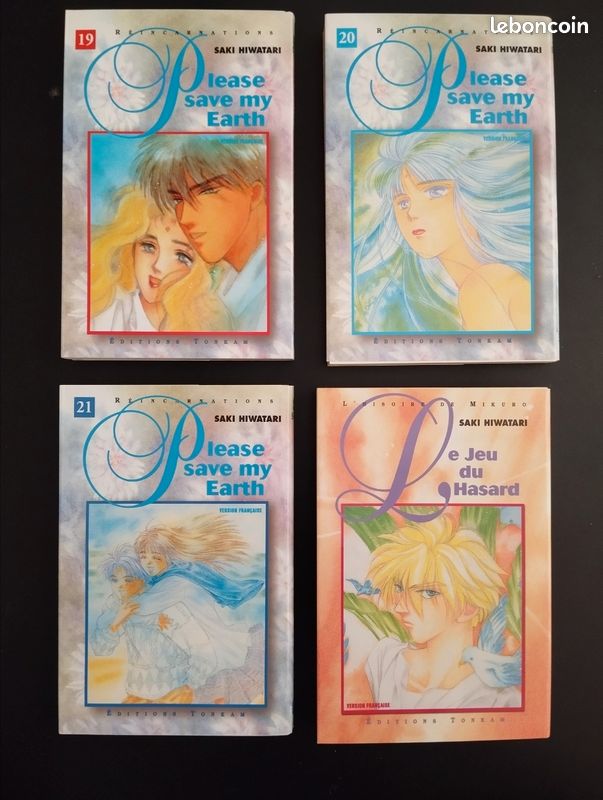Mangas - Please save my Earth (Intègrale) & Le jeu du hasard - Saki Hiwatari (image 8)