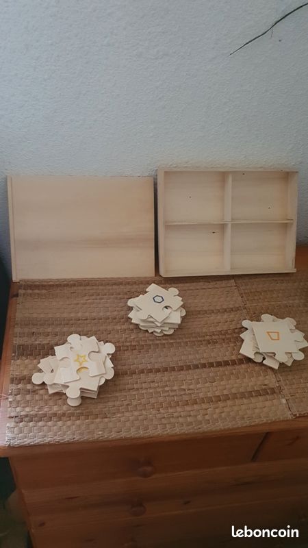 Puzzle FISHER PRICE tout en bois (image 2)