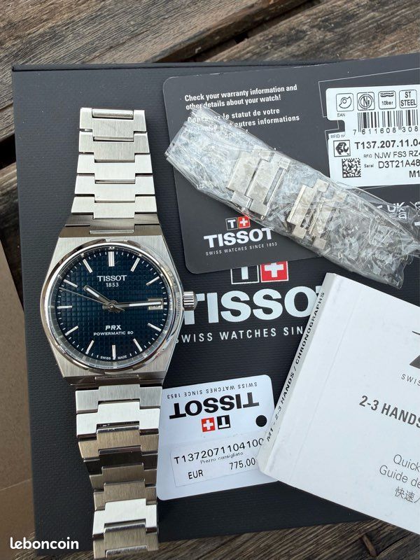 Montre automatique TISSOT PRX 35mn (image 3)