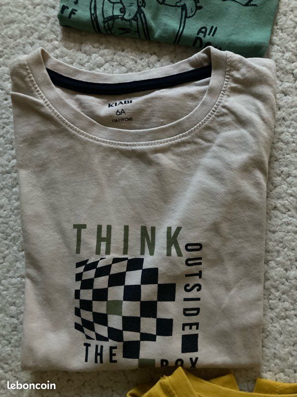 Lot de t-shirting garçon Kiabi taille :5/6 ans (image 3)