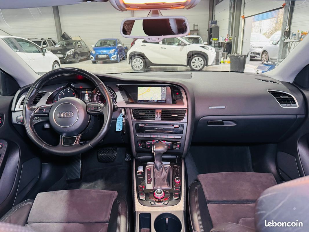 Audi a5 sportback 2.0 tdi 150 ch multitronic business line 5 places / radar av et ar / gps / semi cuir / garantie (image 4)