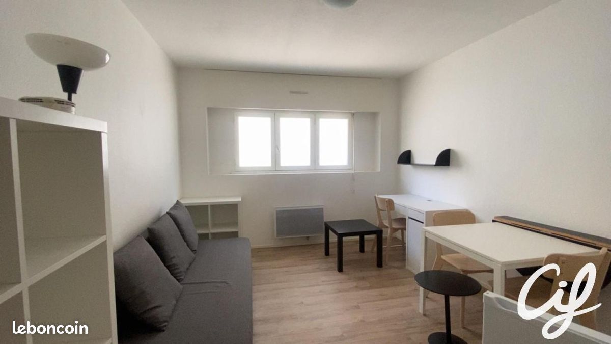 Appartement 1 pièce 18 m² · à Nantes · 18 m² · 465 €/mois