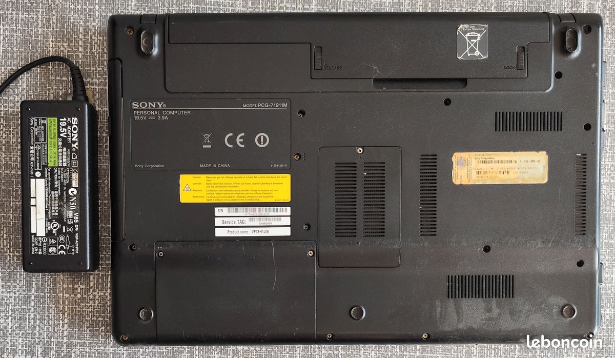 Bouton button power laptop portable SONY PCG-71511M VPCEF DA0NE8TB6D0
