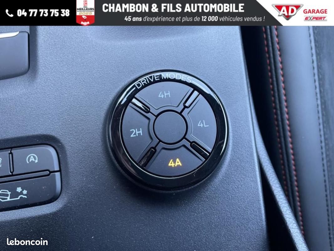 Ford Ranger DOUBLE CABINE 2.0 ECOBLUE 210 CH BVA10 RAPTOR Prix : 56658 HT SANS MALUS (image 20)