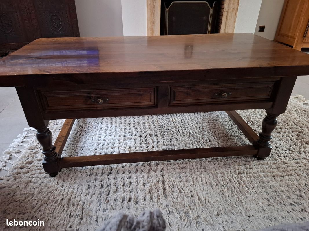 Table basse en bois massif - juju19 (image 1)