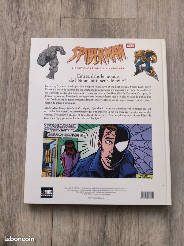 Spider-Man - L'Encyclopédie de l'Arraignée - Semic Deluxe (image 2)