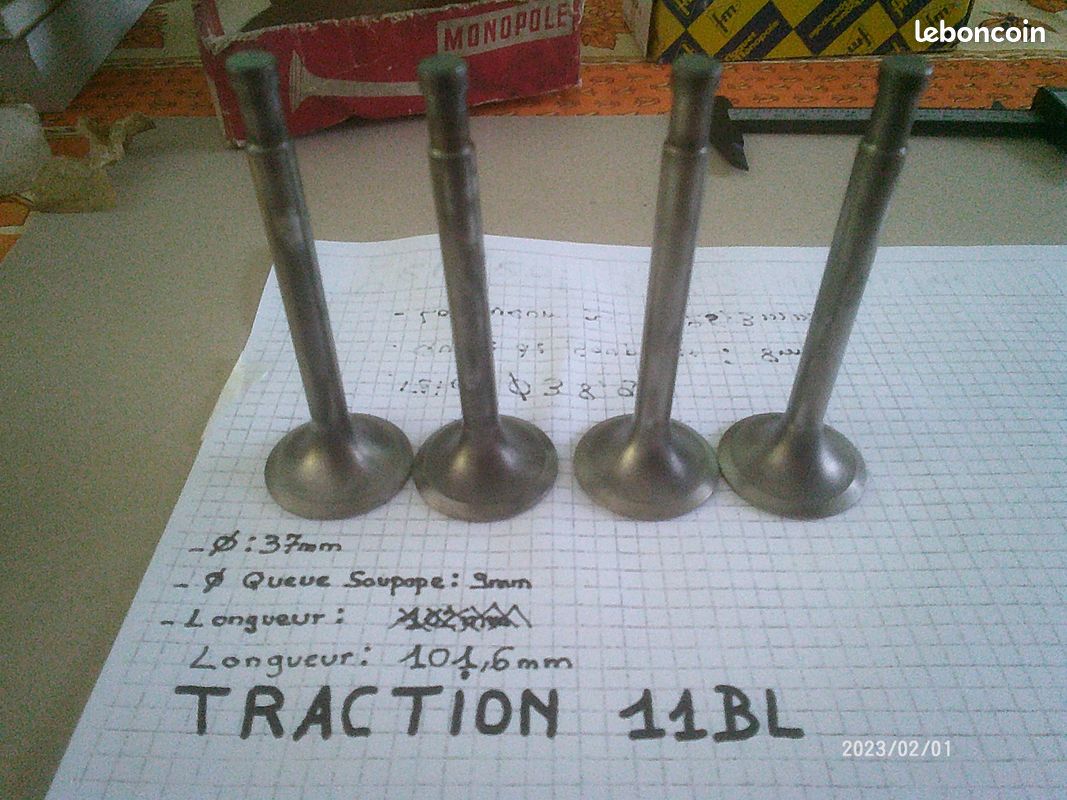 Soupapes TRACTION 11BL (image 1)