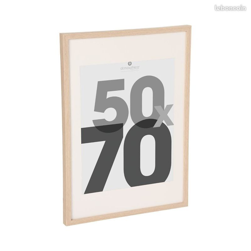 Cadre photo en bois 50x70cm "eva" (image 2)