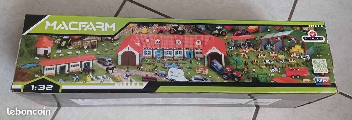 Starlux – La Ferme – Bâtiment Plasticobois – Ferme N°2 – Neuve En Boîte