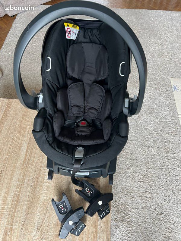Siège auto cosy Babyzen Yoyo 0+ avec isofix et adaptateur poussette (image 4)