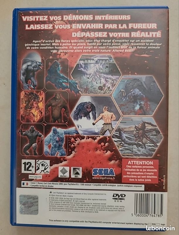 Altered Beast Ps2 À VENDRE! - FR