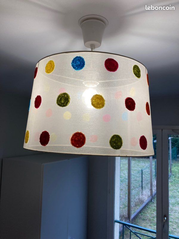 Abat jour suspension ou à mettre sur un pied de lampe (image 1)