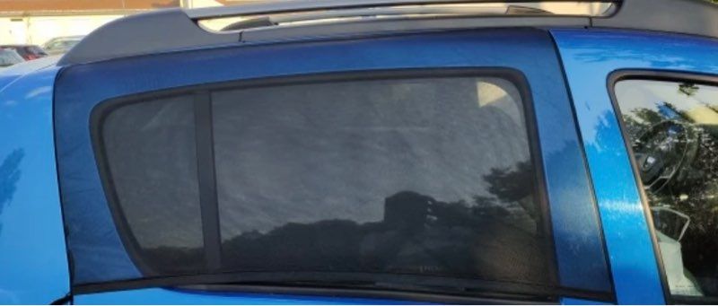 Moustiquaire pour fenêtre de voiture, protection contre les rayons