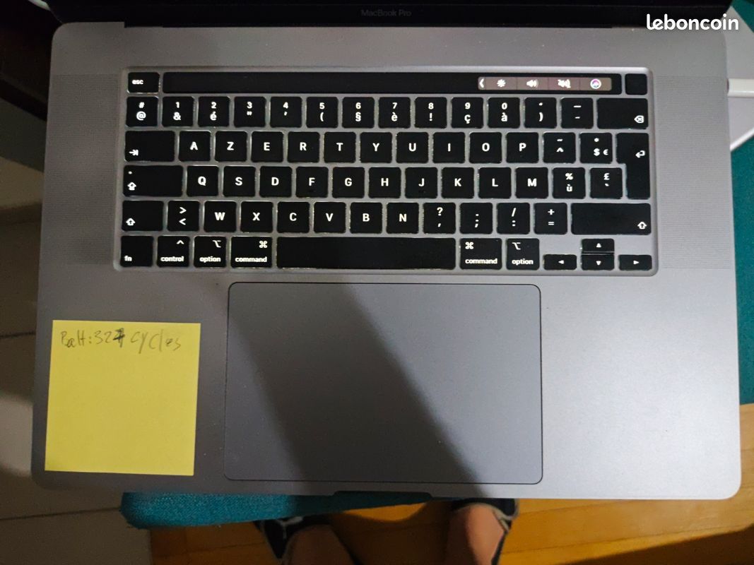 MacBook Pro 16” 2019 i7 16Go Ram 500Go SSD (image 13)