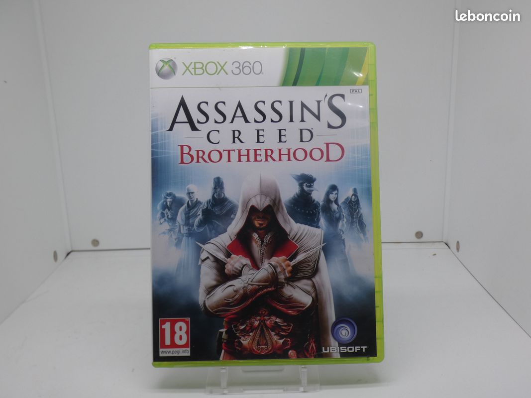 Jeu Assassin's Creed Brotherhood XBOX 360 - PAL FR - Complet - Bon état