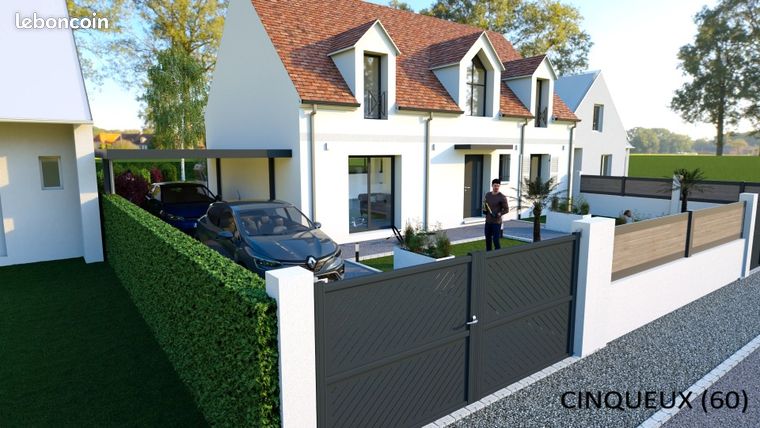 Terrain 401 m² Luzarches