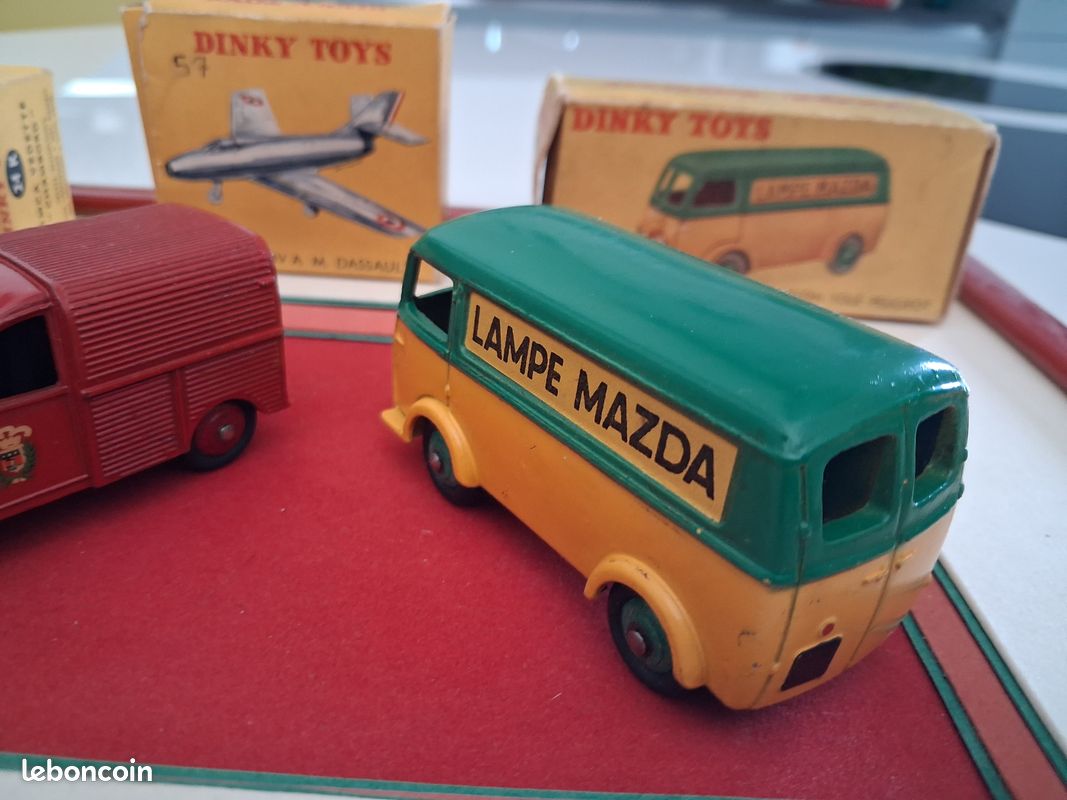 Dinky fr original peugeot d3a lampe mazda nb (image 5)