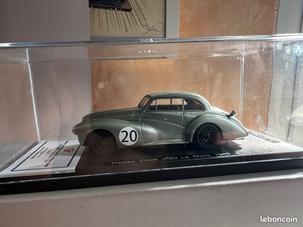 Miniature No Spark Healey Sport #20 - 3e Aux 24 Heures Du Mans 1949 - GCAM 1/43 Limited
