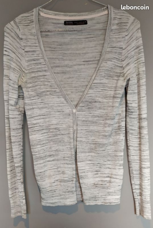 Gilet gris (image 1)
