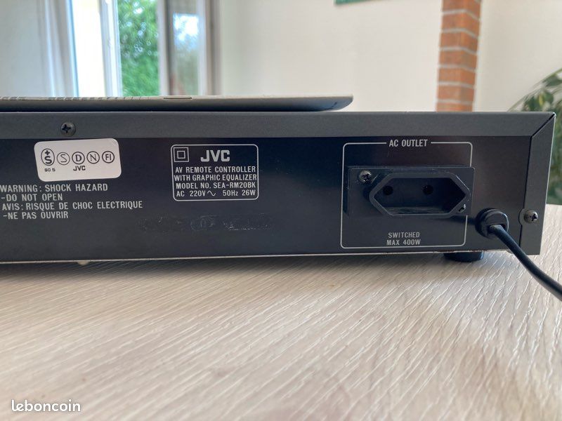 JVC - SEA-M770X - 10 Band - Égaliseur graphique stéréo