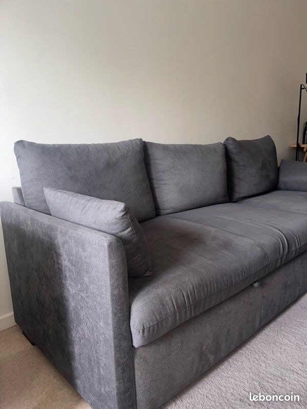 Canapé angle gris (image 12)