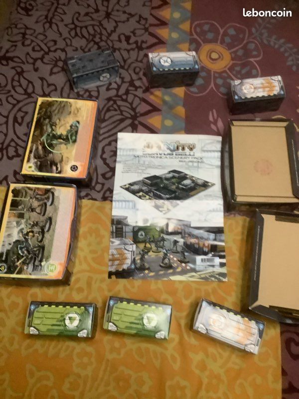 Kit bâtiments cartons CORVUS BELLI MOTOTRONICA SCENERY PACK ref 285055 (image 2)