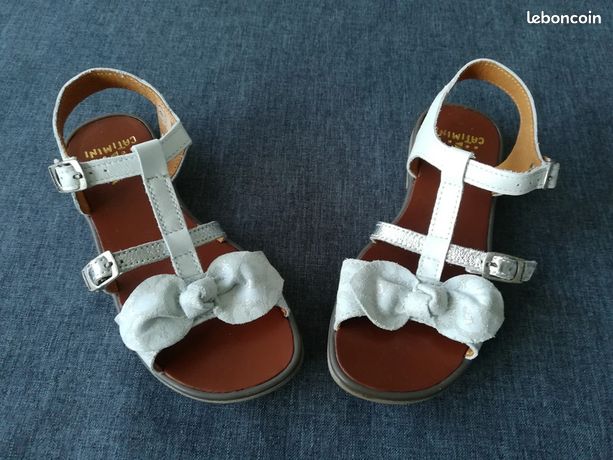 Sandales Catimini Garçon Pointure 31 - Cuir, Velcro, Occasion