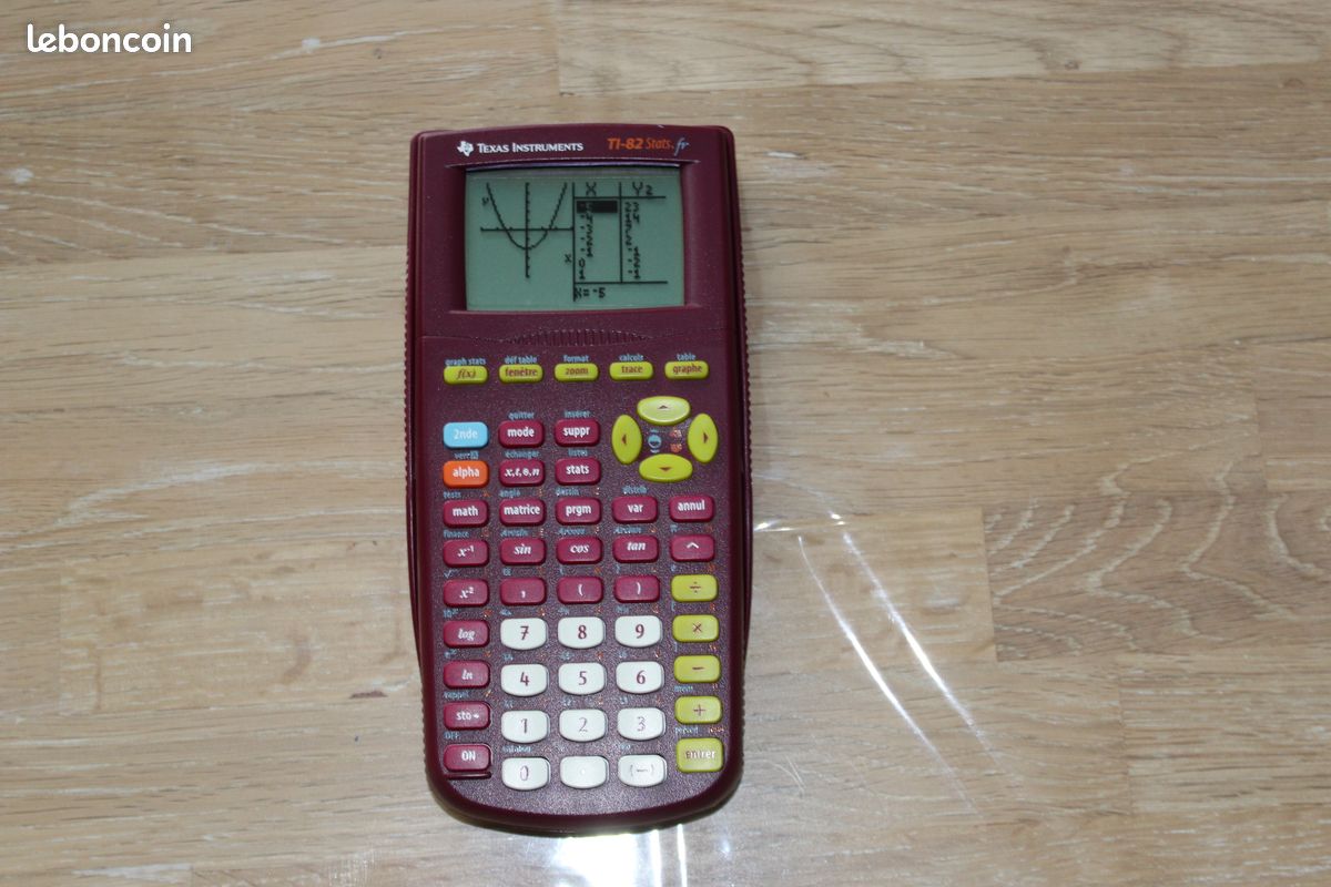 Calculatrice Texas Instruments TI - 82 STATS (image 1)