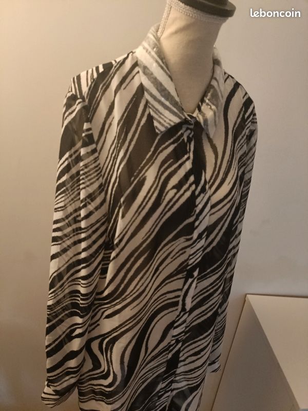 Tunique chemise longue femme taille 46 (image 2)