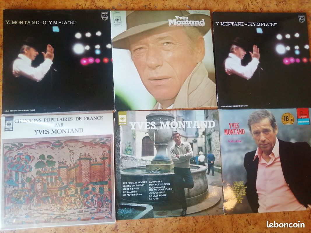 Plusieurs Vinyles brel, brassens, montand, Barbara ect.. (image 5)