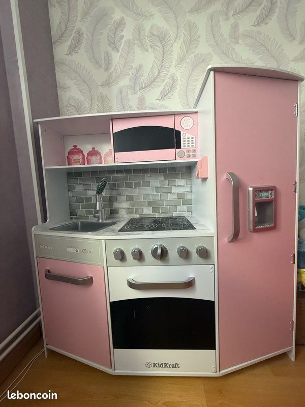 Cuisine enfant kidkraft rose (image 3)