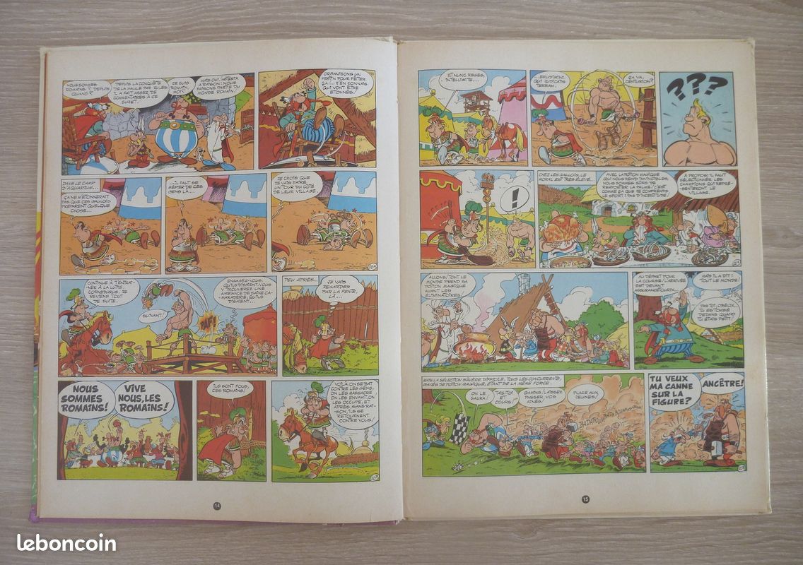 Livre Uderzo - Astérix Aux Jeux Olympiques - Avec Flyer Et Stade 3D à Construire - Collection