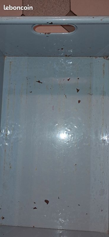 Bac metal industriel rangement (image 2)