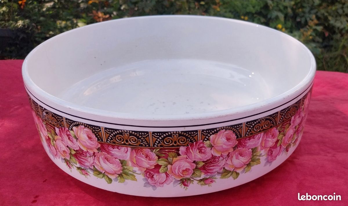 Très joli Contenant ancien en porcelaine (image 8)