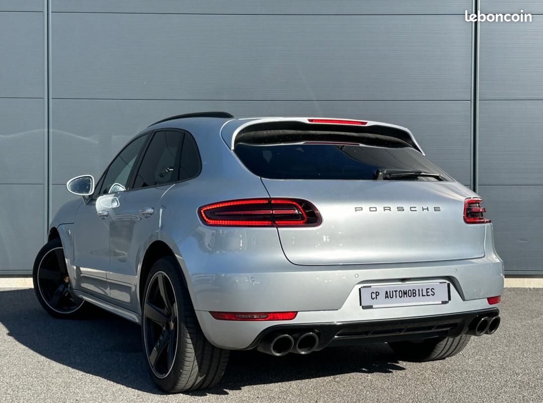 Porsche Macan TURBO 3.6 V6 400 CH PACK CARBONE ECHAP SPORT / BOITE DE TRANSFERT OK REVISION POUR ... (image 3)