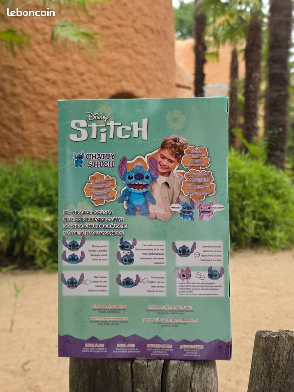 Peluche interactive animatronique stitch (image 4)