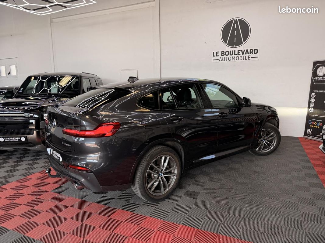 BMW X4 (523 euros/mois) M Sport xDrive 20d 190CV G02 ATTELAGE SIEGES CHAUFFANTS (image 8)