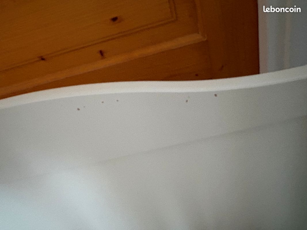 Lit barreaux bébé + matelas (image 3)
